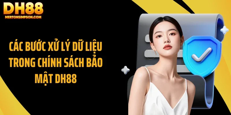 Các bước xử lý dữ liệu trong chính sách bảo mật DH88